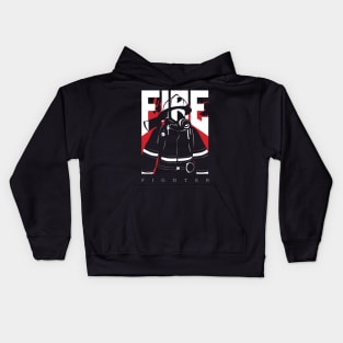 Fire Set No. 1 - Firefighter Kids Hoodie